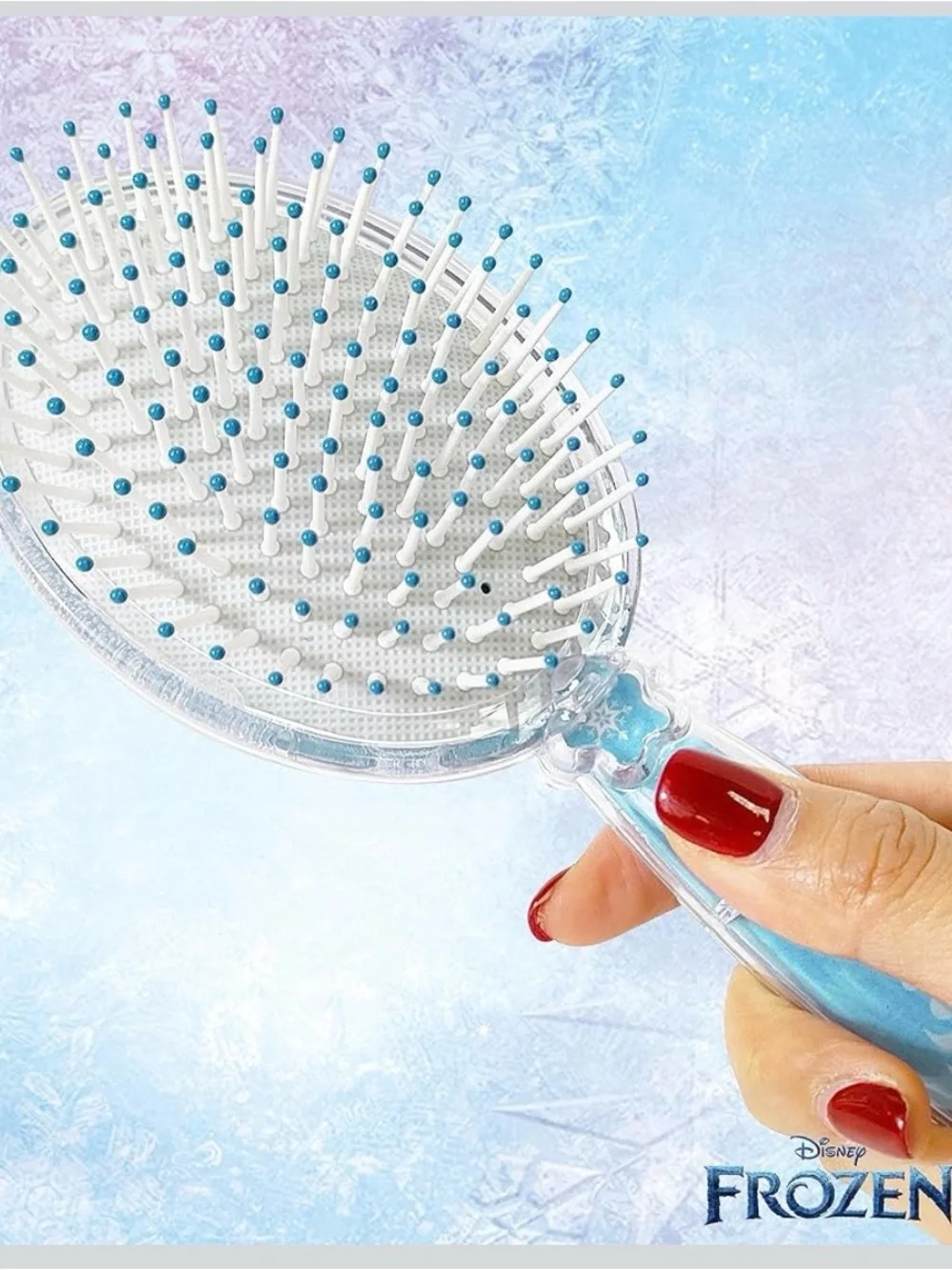 Disney Elsa Sparkle Snowflake Hand BRUSH  - Light Blue NWT